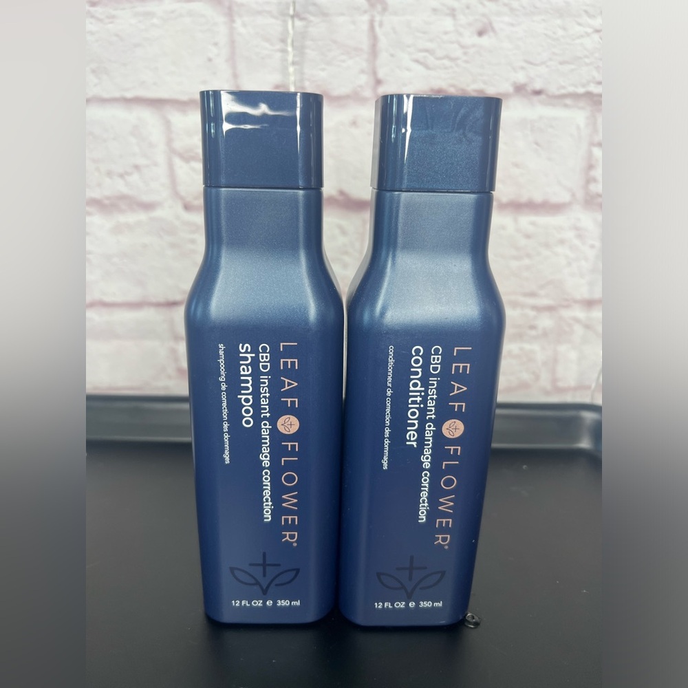 Leaf & Flower Instant Damage Shampoo/Conditioner 12oz. Duo